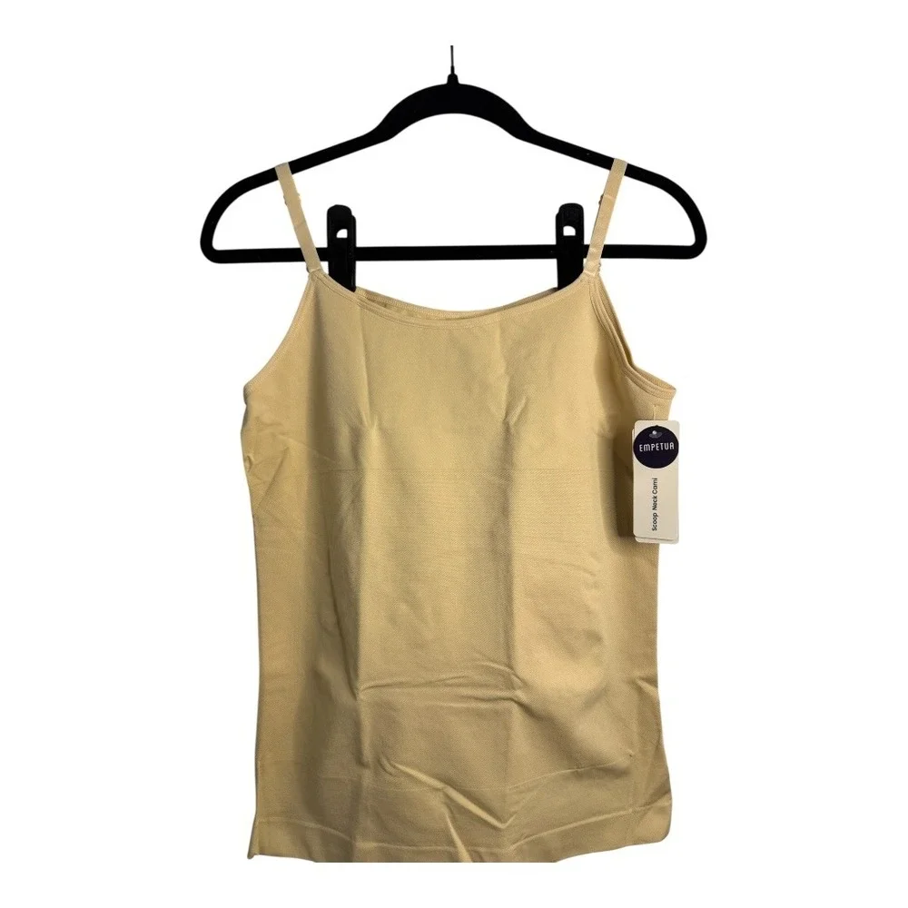 Empetua by Shapermint Everyday Essentials Scoop Neck Cami Oatmeal 2XL NWT - Picture 4 of 10